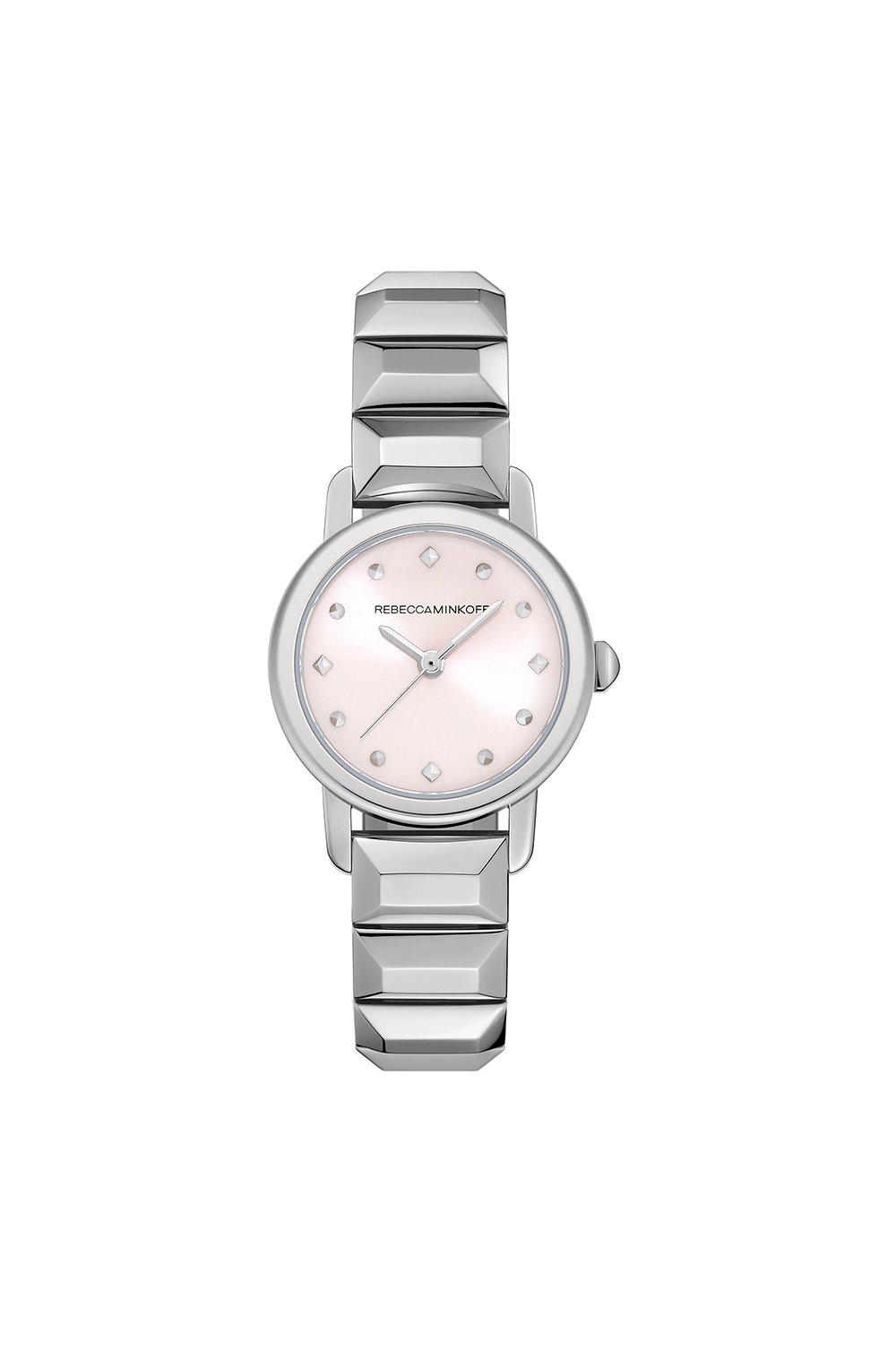 BFFL Silver Tone Bracelet Watch, 25MM