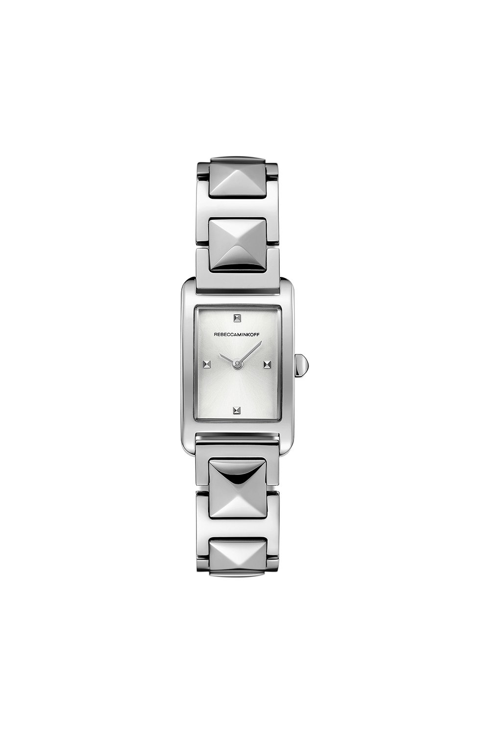 Moment Silver Tone Bracelet Watch, 19MM X 30MM