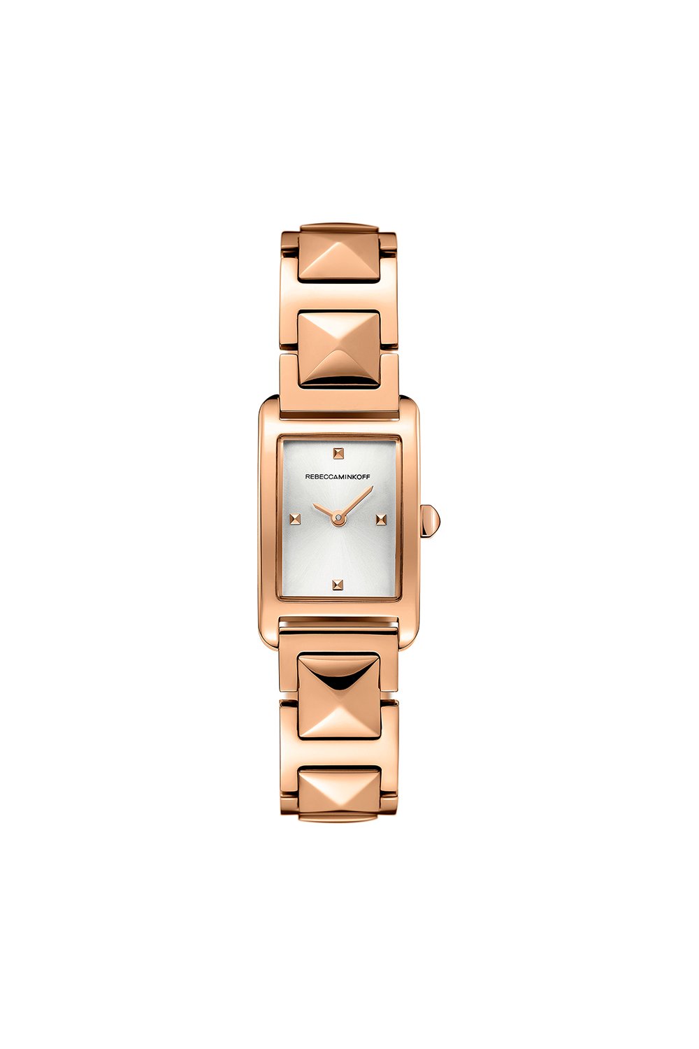 Moment Rose Gold Tone Bracelet Watch, 19MM X 30MM